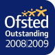 OFSTED Outstanding School 08/09 logo