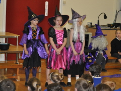 The three witches from Macbeth by William Shakespeare