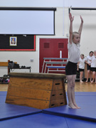 Year 6 Gymnastics Club Display