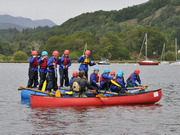 Ambleside 2019: Rafting - Out on the lake
